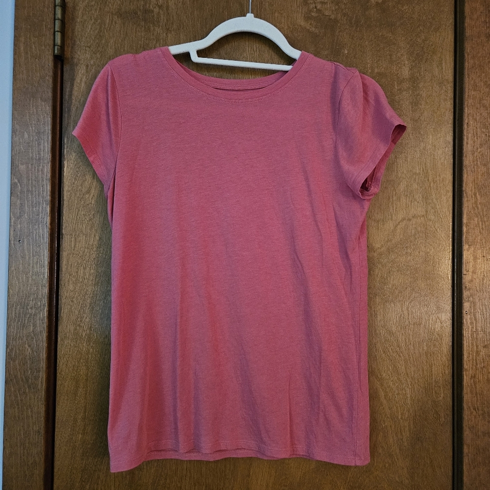 LOFT Petite Casual Pink Women's Top